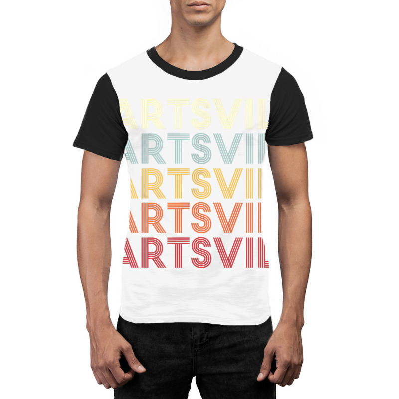 Hartsville South Carolina Hartsville Sc Retro Vintage Text T Shirt Graphic T-shirt by klaasmis | Artistshot