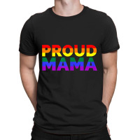 Womens Lgbt Gay Pride Month Proud Mama Pride Flag Tshirt T-shirt | Artistshot