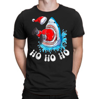 Ho Ho Ho Funny Whale Eating Santa Matching Christmas Gifts T Shirt T-shirt | Artistshot