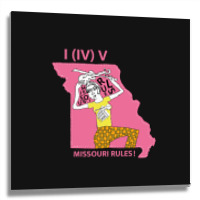 Missouri Rules! Metal Print Square | Artistshot