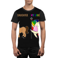 Your Daughter And My Daughter Funny Unicorn Lgbt Pride  Tshirt Graphic T-shirt | Artistshot