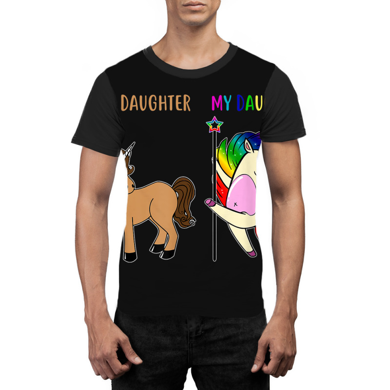 Your Daughter And My Daughter Funny Unicorn Lgbt Pride  Tshirt Graphic T-shirt by RYANIDDLE | Artistshot