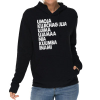 Kwanzaa Seven Principles Raglan Baseball Te Lightweight Hoodie | Artistshot