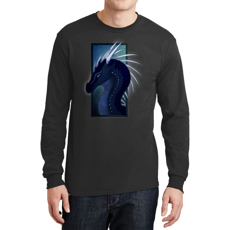 Wings Of Fire  Whiteout Headshot Long Sleeve Shirts by MARQUISHAWKINS | Artistshot