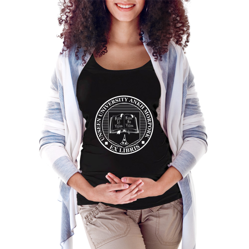 Unseen University Maternity Scoop Neck T-shirt by degreesgunner | Artistshot