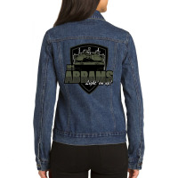 M1 Abrams Ladies Denim Jacket | Artistshot