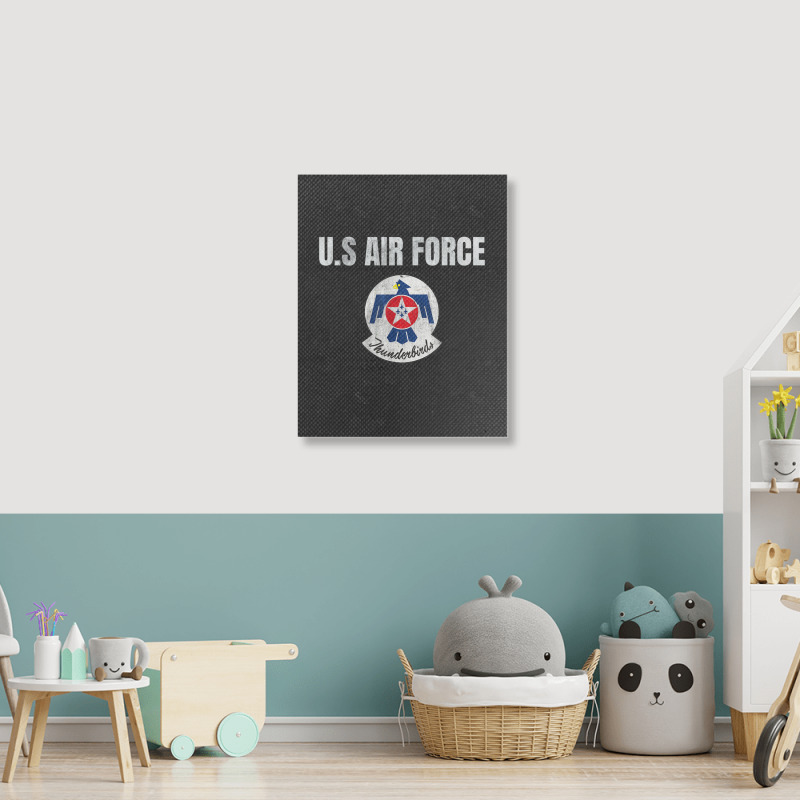 Usaf Thunderbirds T-shirts-u S Air Force Gifts Portrait Canvas Print | Artistshot