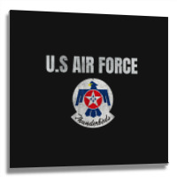 Usaf Thunderbirds T-shirts-u S Air Force Gifts Metal Print Square | Artistshot