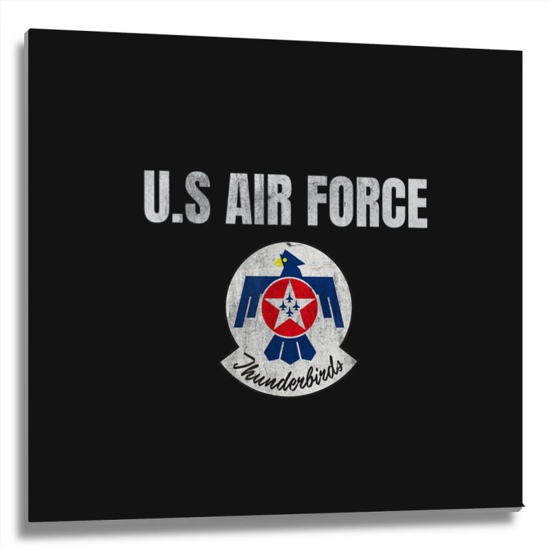 Usaf Thunderbirds T-shirts-u S Air Force Gifts Metal Print Square | Artistshot