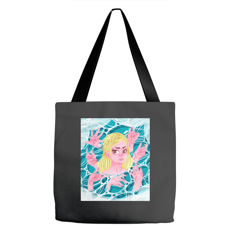 Lady In The Water Tote Bags | Artistshot