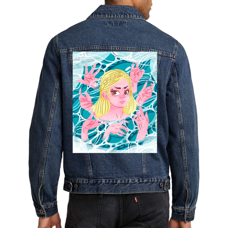 Lady In The Water Men Denim Jacket | Artistshot