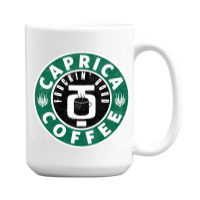 Caprica Coffee (green) 15 Oz Coffee Mug | Artistshot