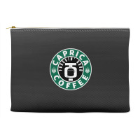 Caprica Coffee (green) Accessory Pouches | Artistshot