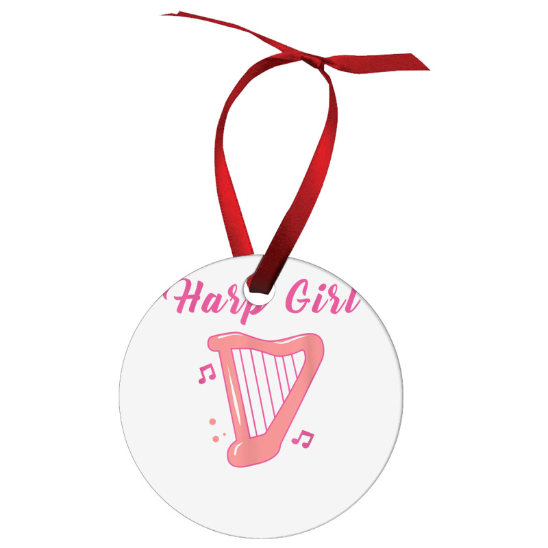 Harp Girl Harpist Musical Instrument Harp Player T Shirt Ornament | Artistshot