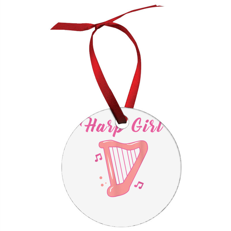 Harp Girl Harpist Musical Instrument Harp Player T Shirt Ornament | Artistshot