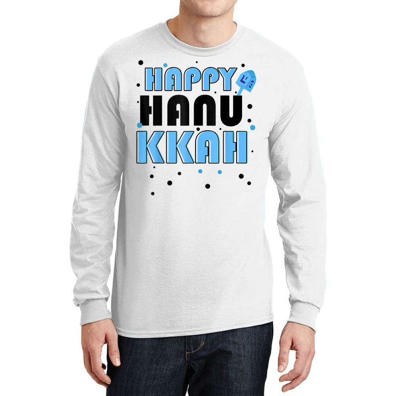 Happy Hanukkah Winter Holiday Chanukkah Jewish Religious T Shirt Long Sleeve Shirts | Artistshot