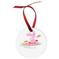 Magical Unicorn Rowing Kayak Canoeing Kayaking Paddling T Shirt Ornament | Artistshot