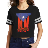 Catalonia Catalan Independence Llibertat Scorecard Crop Tee | Artistshot