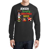 Jensen Family Name Gift   Jensen Family Christmas T Shirt Long Sleeve Shirts | Artistshot