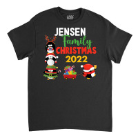 Jensen Family Name Gift   Jensen Family Christmas T Shirt Classic T-shirt | Artistshot