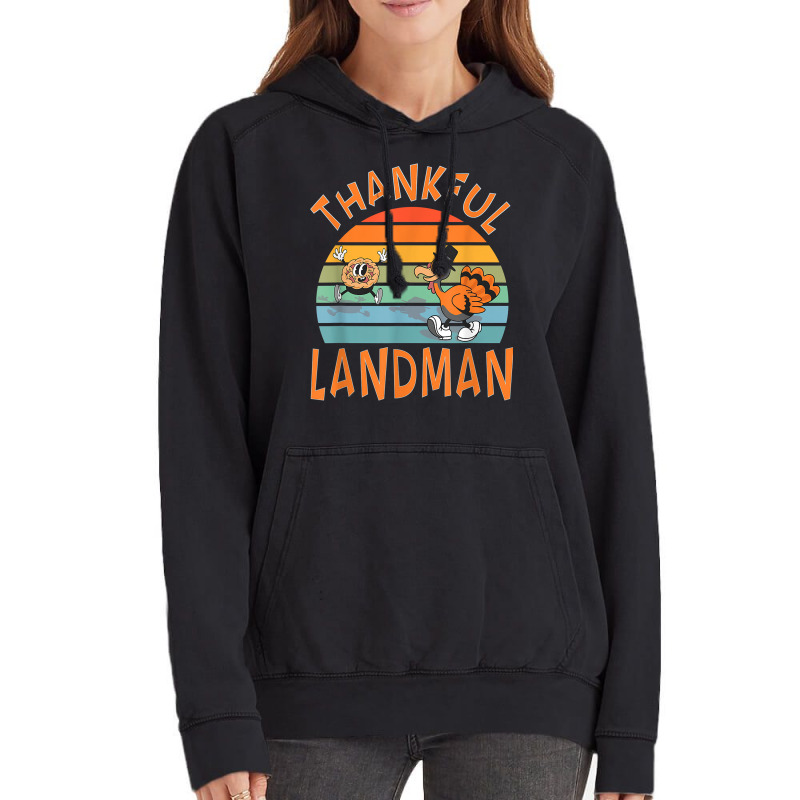 Landman Job Funny Thanksgiving T Shirt Vintage Hoodie by lejo83khanna | Artistshot