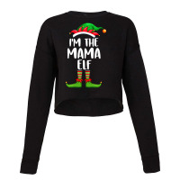 I'm The Mama Elf Matching Family Group Christmas Cropped Sweater | Artistshot