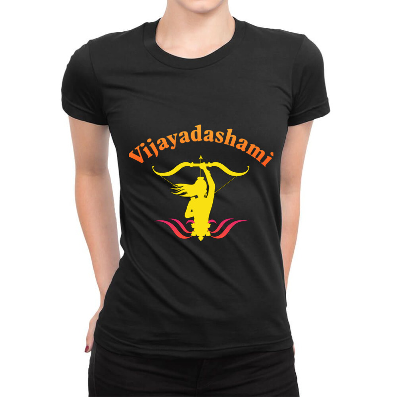 Vijayadashami Collection 2 Ladies Fitted T-Shirt by QUANVY | Artistshot