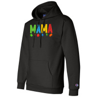 Mama Funny Blocks Master Builder Brick Builder Birthday T Shirt Champion Hoodie | Artistshot