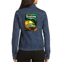 Welcome To Camp Nightmare Ladies Denim Jacket | Artistshot