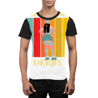 Roller Derby Skating Retro Vintage Skater Blocker T Shirt Graphic T-shirt | Artistshot