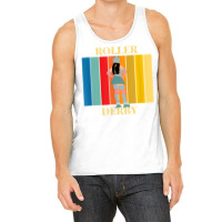 Roller Derby Skating Retro Vintage Skater Blocker T Shirt Tank Top | Artistshot