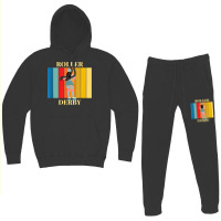 Roller Derby Skating Retro Vintage Skater Blocker T Shirt Hoodie & Jogger Set | Artistshot