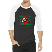 Merry Squidmas Christmas 3/4 Sleeve Shirt | Artistshot