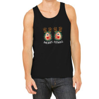 Merry Titmas Reindeer Boobs Naughty Funny Ugly Christmas Sweater Tank Top | Artistshot