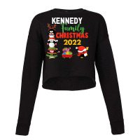 Kennedy Family Name Gift   Kennedy Family Christmas T Shirt Cropped Sweater | Artistshot