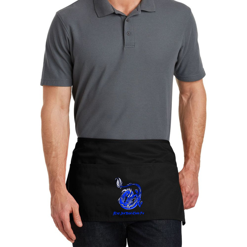 Blue Lantern Kung Fu Waist Apron | Artistshot