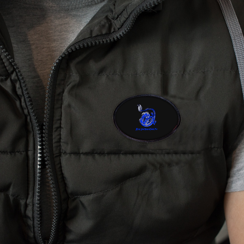 Blue Lantern Kung Fu Oval Patch | Artistshot