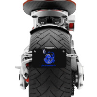 Blue Lantern Kung Fu Motorcycle License Plate | Artistshot