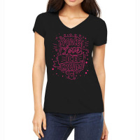 Peace Love Ice Cream Food Dessert Women's V-neck T-shirt | Artistshot