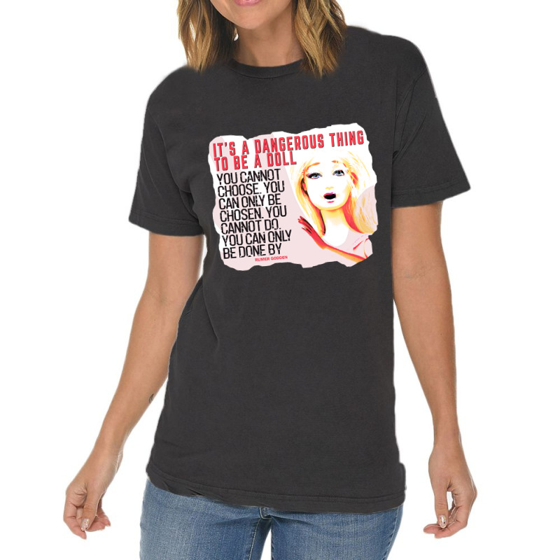 It's A Dangerous Thing To Be A Doll Vintage T-shirt | Artistshot