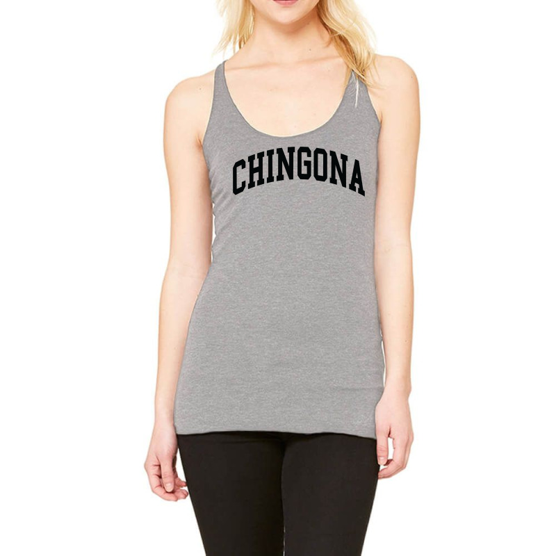 Latina Chingona Mexican Empowerment Feminism Sweatshirt Racerback Tank by tamkyfashions | Artistshot