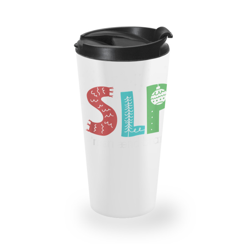 Funny Phonetic Transcription Christmas Slp Speech Therapist T Shirt Travel Mug | Artistshot