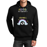 Pregnancy Announcement Rainbow Baby Arriving In November Unisex Hoodie | Artistshot