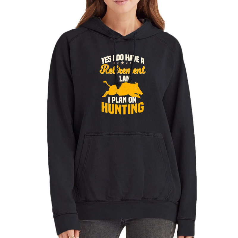 Hog Hunting Retired Wild Pig Hunter Huntsman Vintage Hoodie | Artistshot