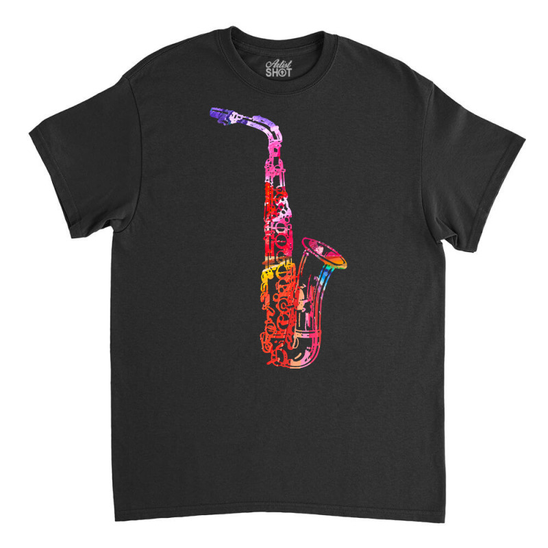 Saxophone Instrument T  Shirtsaxophone Instrument Saxo Lover Gift For Classic T-shirt by haskellkshlerin986 | Artistshot