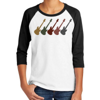 Bass Guitar Player Music Musician Bassist Youth 3/4 Sleeve | Artistshot