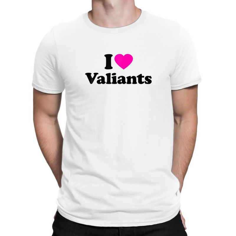 Valiants Love Heart College University Alumni T-shirt | Artistshot