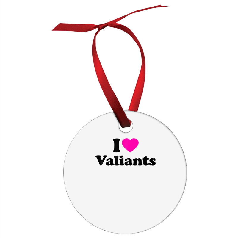 Valiants Love Heart College University Alumni Ornament | Artistshot