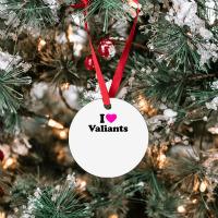 Valiants Love Heart College University Alumni Ornament | Artistshot