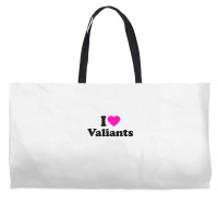 Valiants Love Heart College University Alumni Weekender Totes | Artistshot